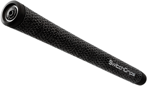 SwitchGrips SGC full cord golf grip with counterbalance, black, midsize